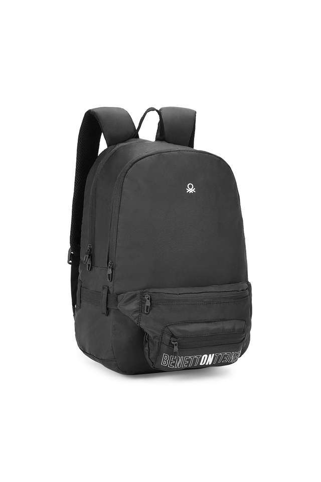 Olivine-Solid-Polyester-Zipper-Closure-Men-s-Backpack