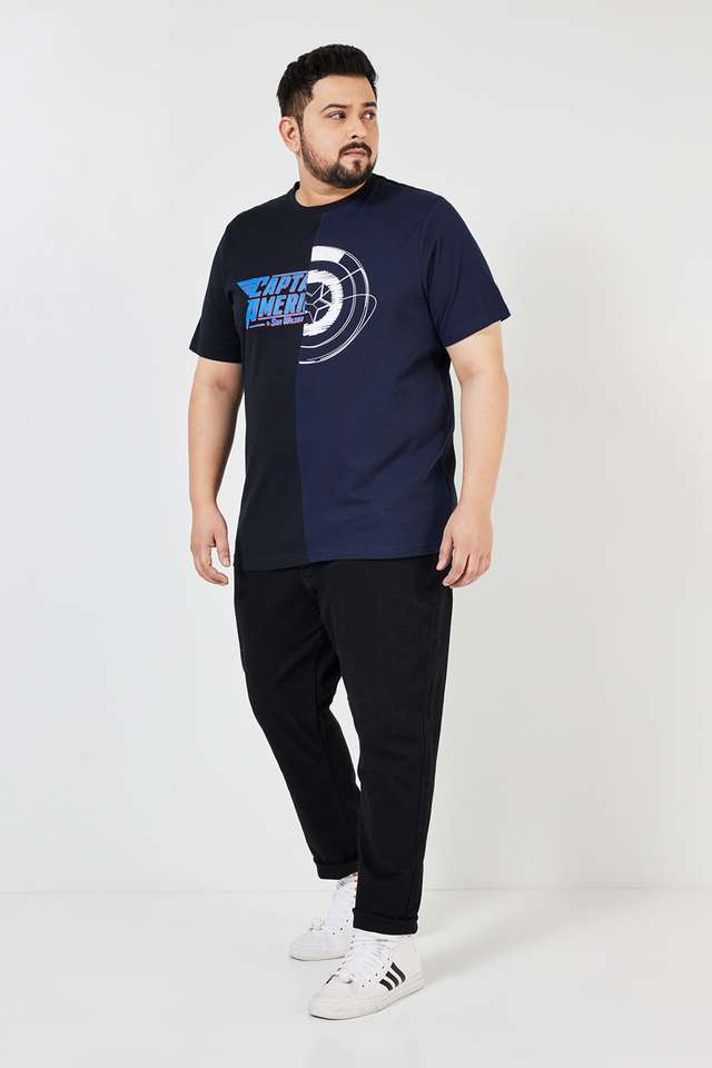 Character-Print-Cotton-Regular-Fit-Men-T-Shirt
