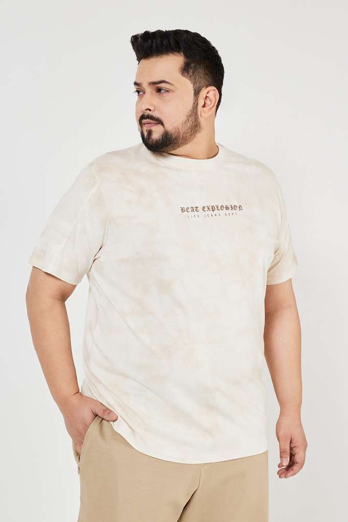 Plus-Size-Tie-&-Dye-Cotton-Crew-Neck-Men-s-T-Shirt