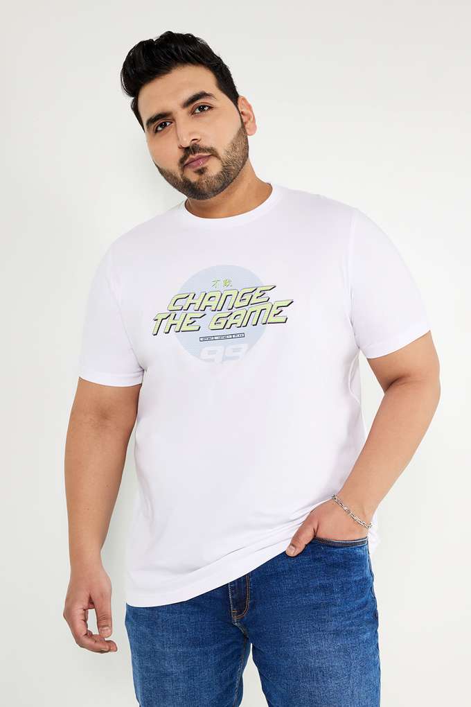 Typographic-Blended-Fabric-Regular-Fit-Men-T-Shirt