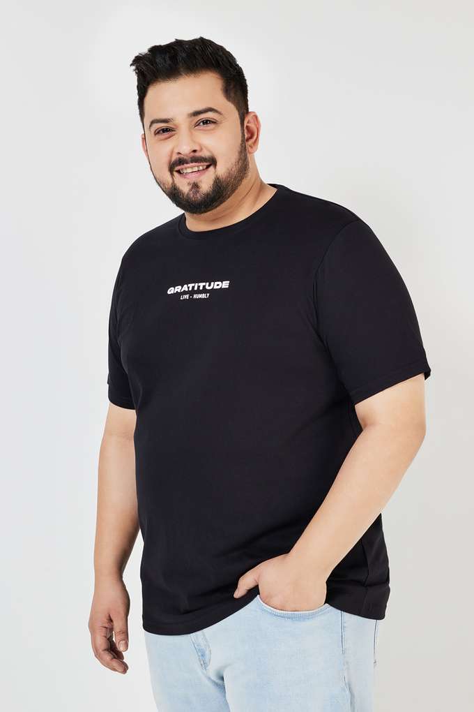 Plus-Size-Graphic-Print-Cotton-Crew-Neck-Men-s-T-Shirt