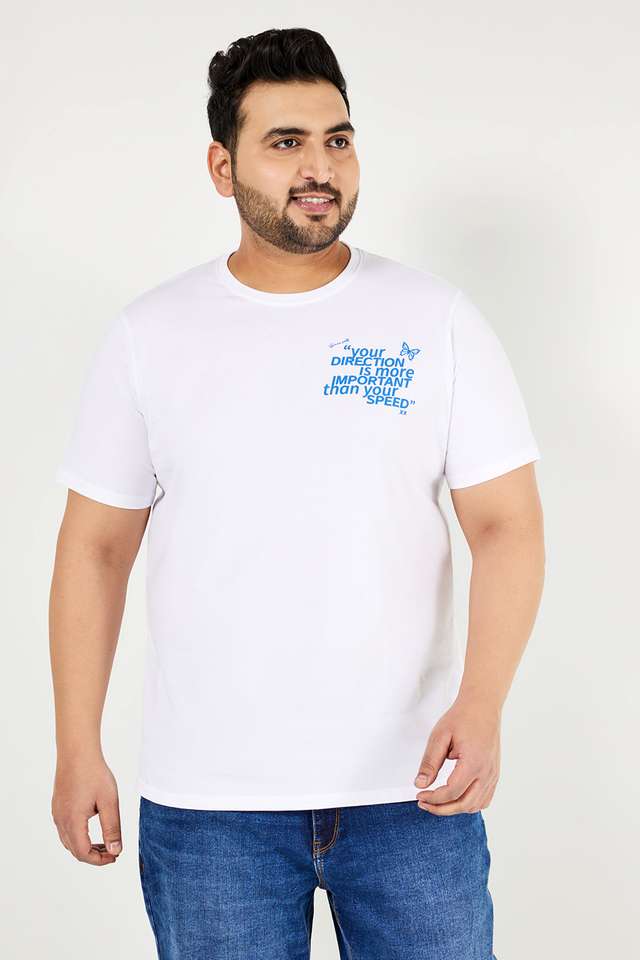 Plus-Size-Graphic-Print-Cotton-Crew-Neck-Men-s-T-Shirt