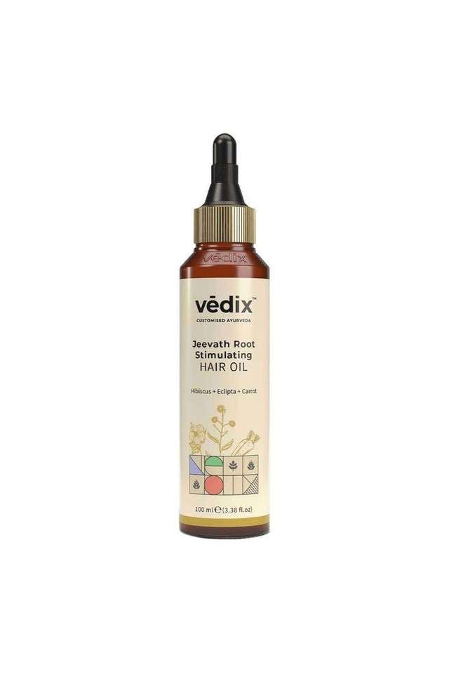 Jeevath-Root-Stimulating-Hair-Oil-With-Hibiscus-+-Eclipta-+-Carrot---100-ml