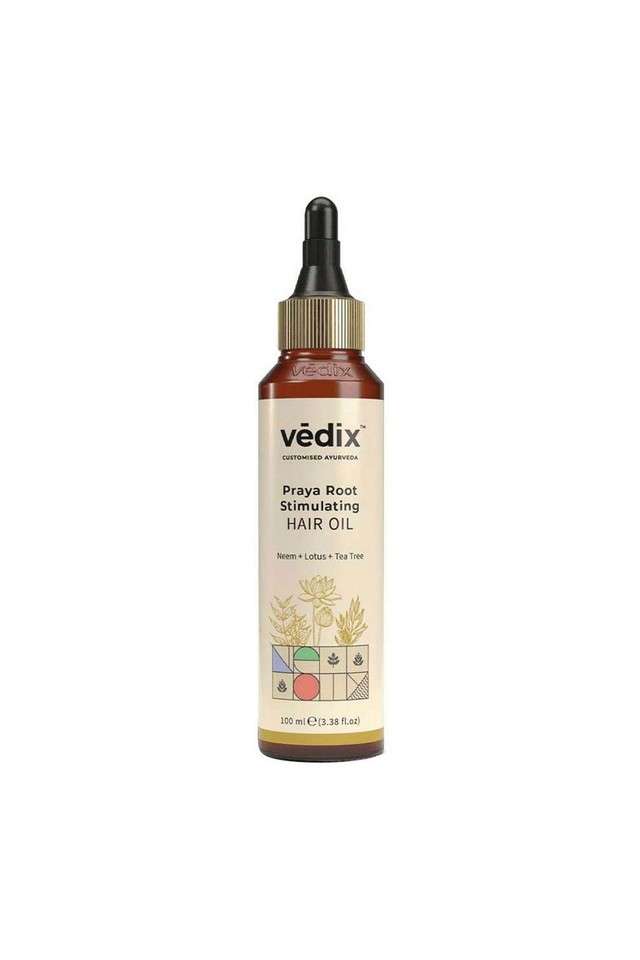 Praya-Root-Stimulating-Hair-Oil-With-Neem-+-Lotus-+-Tea-Tree---100-ml