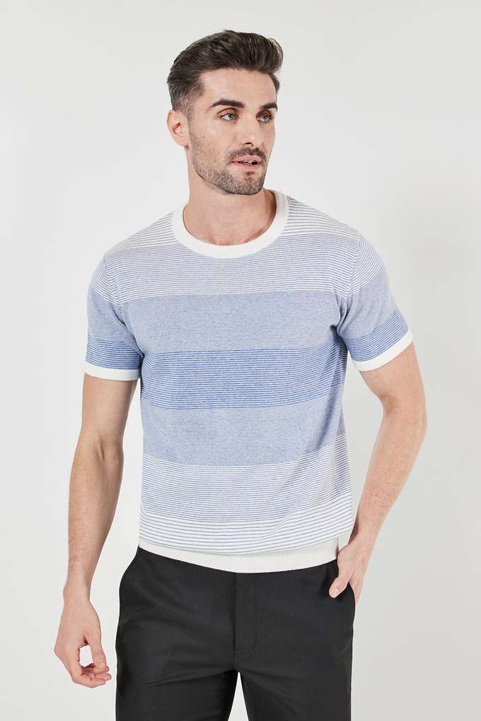 Stripes-Cotton-Round-Neck-Men-s-T-Shirt