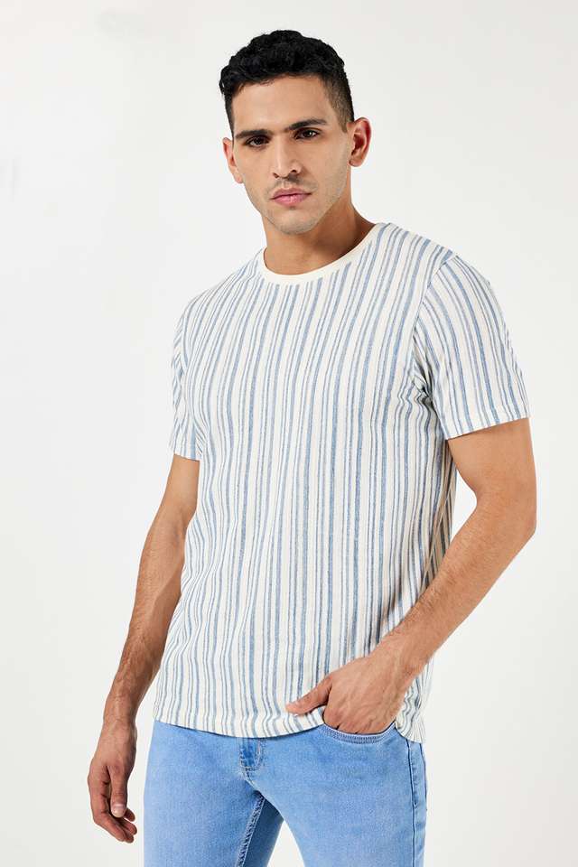 Stripes-Cotton-Round-Neck-Men-s-T-Shirt