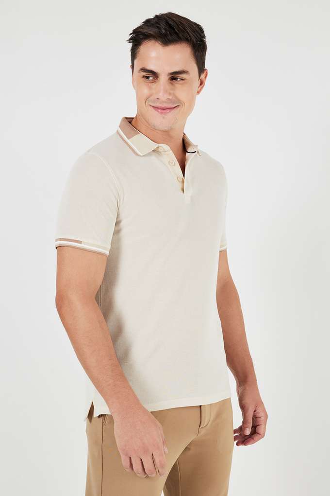 Textured-Blended-Fabric-Regular-Fit-Men-s-T-Shirt