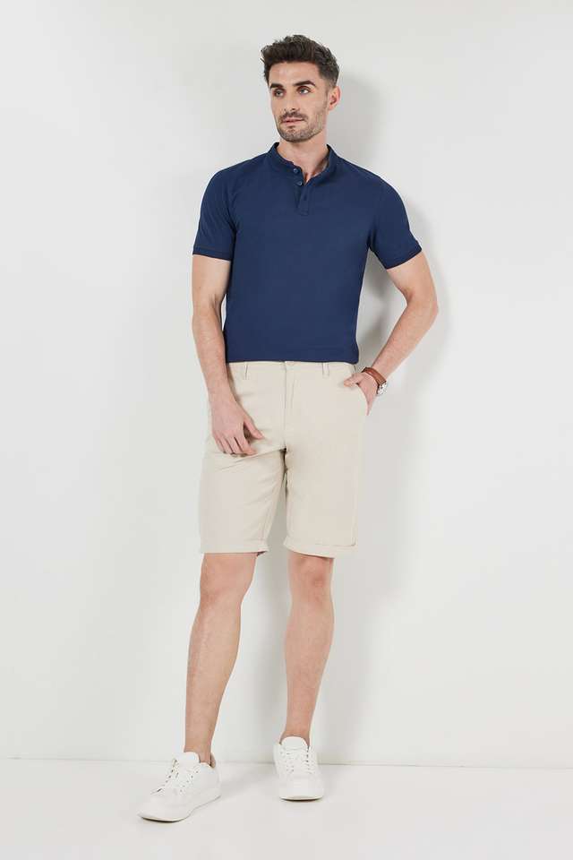 Solid-Cotton-Polo-Men-s-T-Shirt