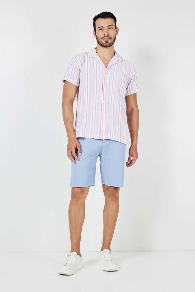 Textured-Blended-Regular-Fit-Men-s-Shorts