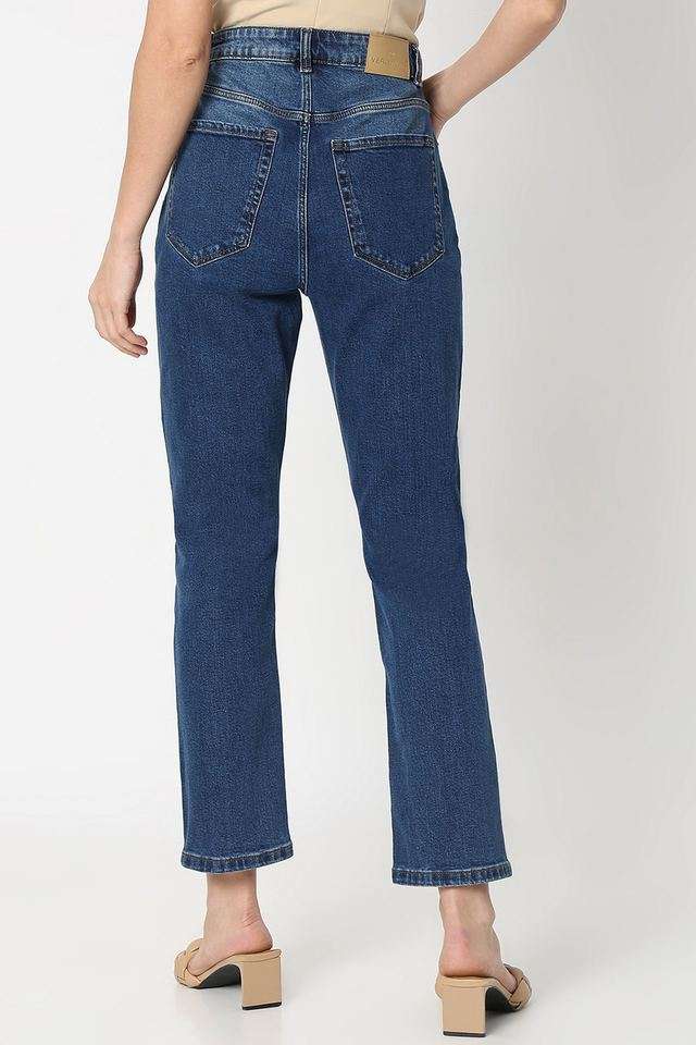 High-Rise-Cotton-Straight-Fit-Women-s-Jeans