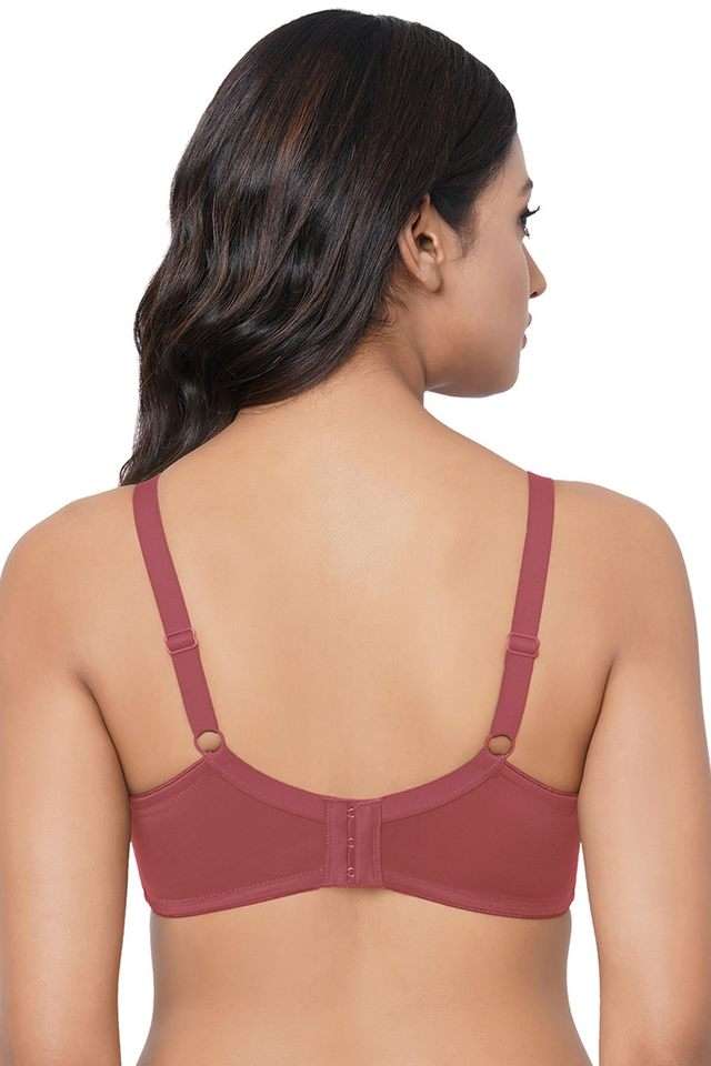 Women-s-Pixie-2.0-Non-Padded-Wired-Full-Cup-Everyday-Wear-Plus-Size-Full-Support-Minimizer-Bra-Maroon