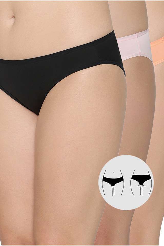 Nylon-Full-Coverage-Women-s-Briefs---Pack-of-3