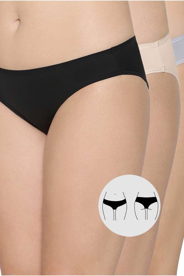Nylon-Full-Coverage-Women-s-Briefs---Pack-of-3