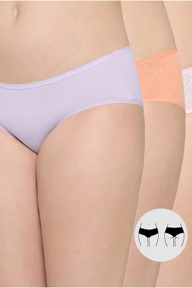 Nylon-Full-Coverage-Women-s-Panties---Pack-of-3