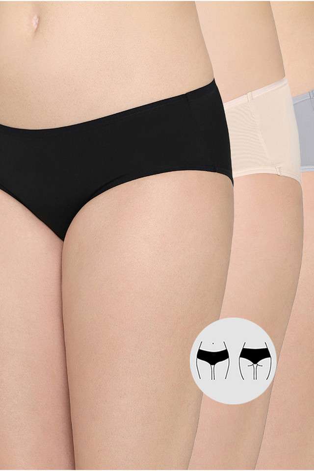 Nylon-Full-Coverage-Women-s-Panties---Pack-of-3