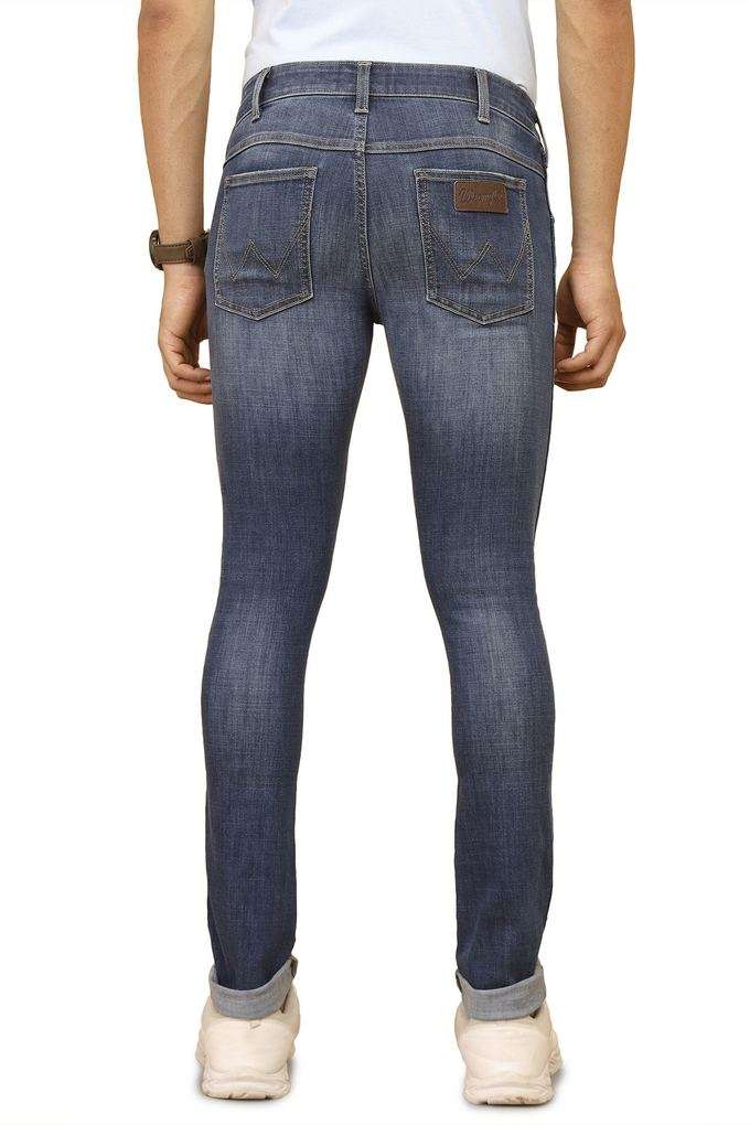 Light-Wash-Cotton-Skinny-Fit-Men-s-Jeans