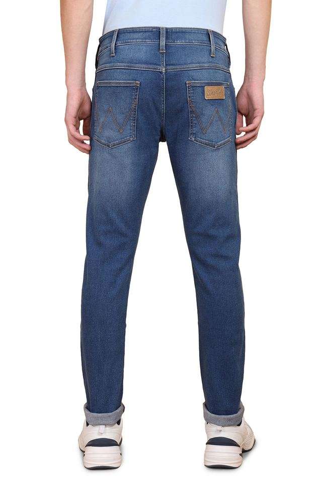 Light-Wash-Cotton-Skinny-Fit-Men-s-Jeans