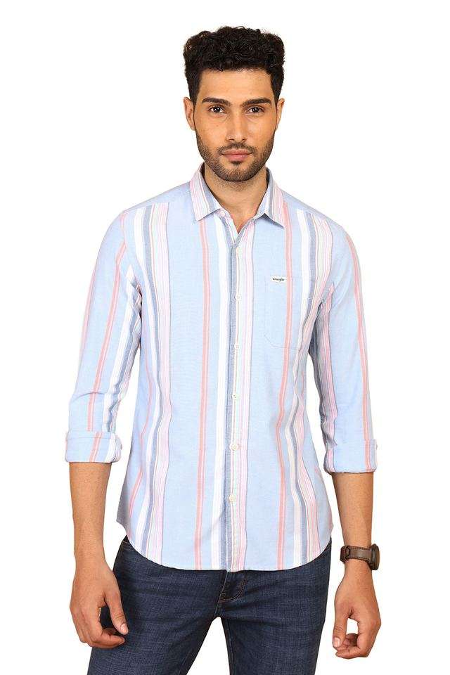 Stripes-Cotton-Regular-Fit-Men-s-Casual-Wear-Shirt