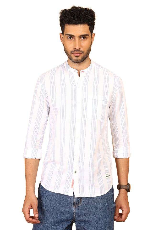 Stripes-Cotton-Regular-Fit-Men-s-Casual-Wear-Shirt