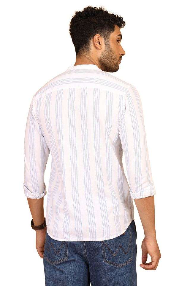 Stripes-Cotton-Regular-Fit-Men-s-Casual-Wear-Shirt