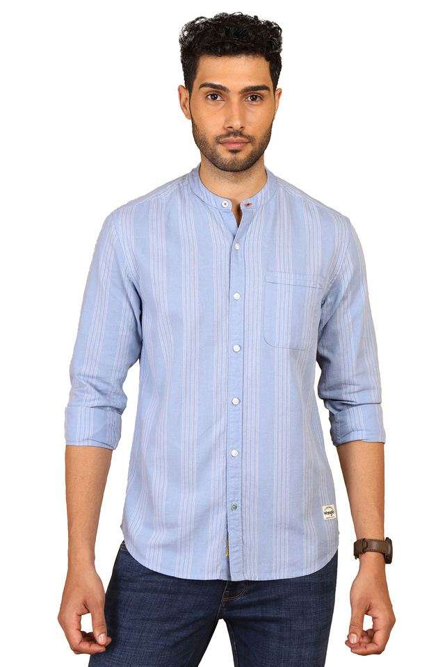 Stripes-Cotton-Regular-Fit-Men-s-Casual-Wear-Shirt
