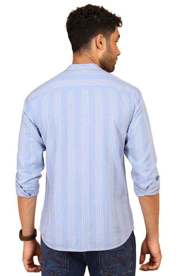 Stripes-Cotton-Regular-Fit-Men-s-Casual-Wear-Shirt