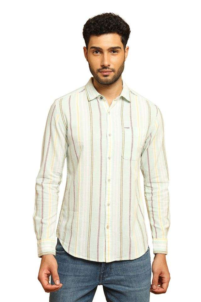 Stripes-Cotton-Regular-Fit-Men-s-Casual-Wear-Shirt