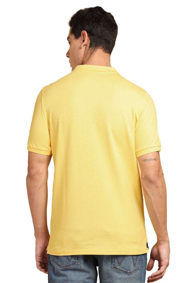 Solid-Cotton-Polo-Men-s-T-Shirt