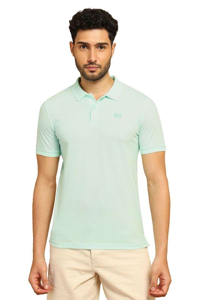 Solid-Cotton-Polo-Men-s-T-Shirt