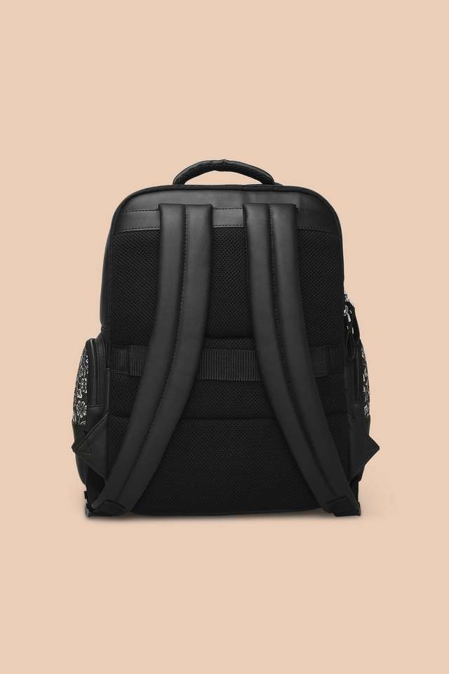 Buy Zouk Black FloMotif Consultant Backpack | Shoppers Stop