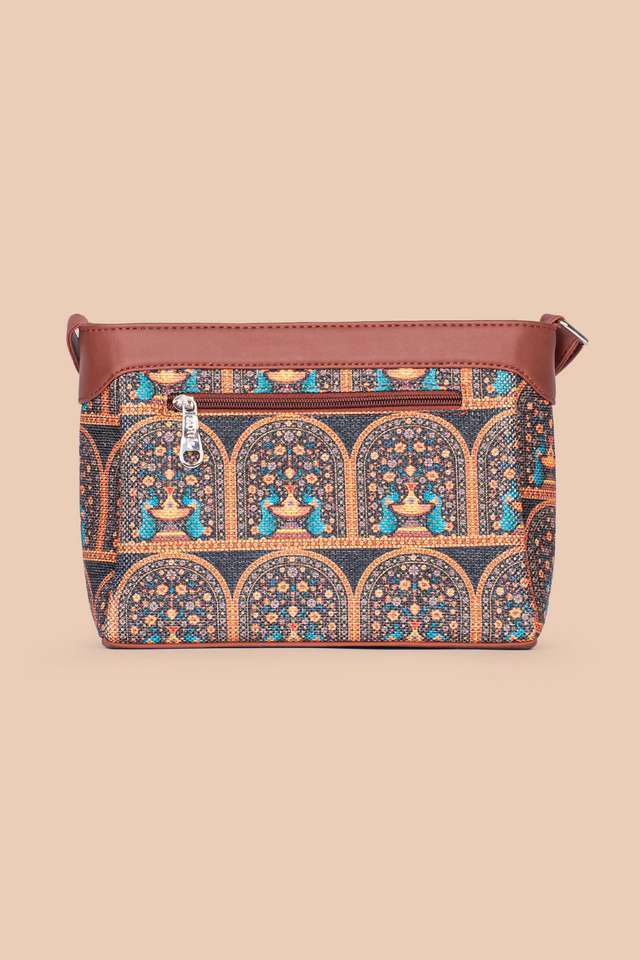 Royal-Indian-Peacock-Motif-Harmony-Sling-Bag