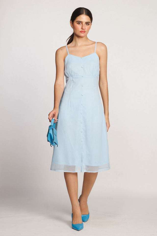 zink london Solid Sweetheart Neck Polyester Women's Dress-picture-30