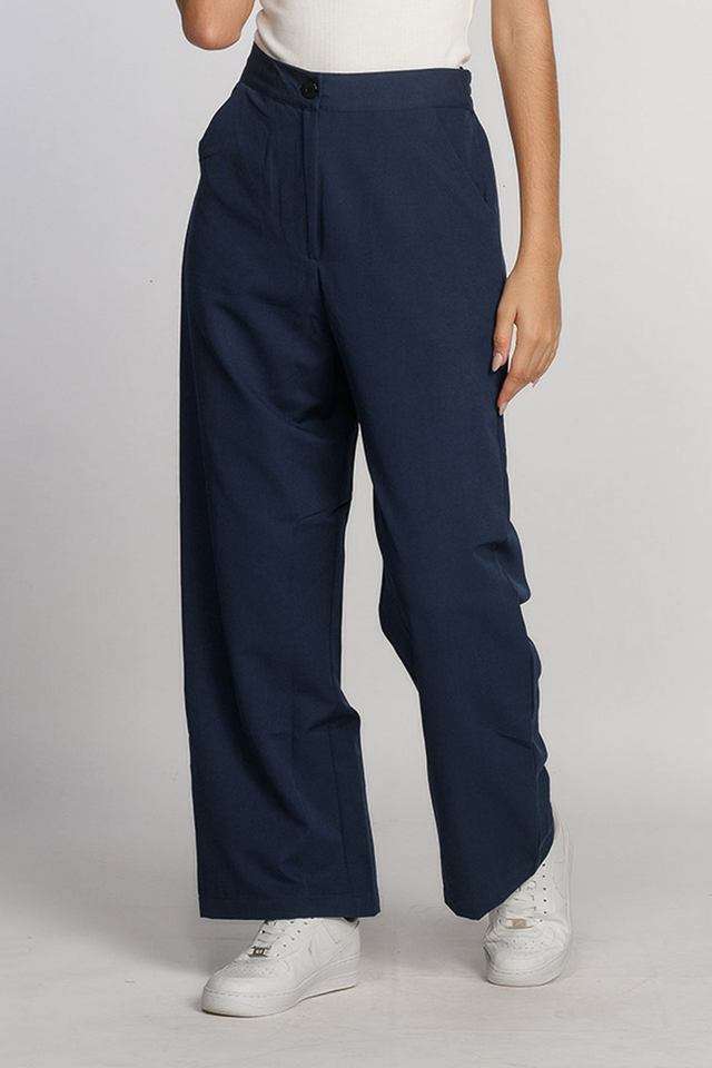 zink london Solid Regular Fit Polyester Women's Casual Wear Pants-picture-27