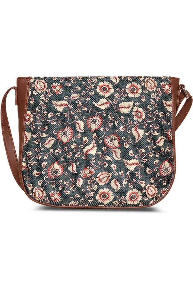 Printed-Chittoor-PU-Zipper-Closure-Women-s-Casual-Sling-Bag