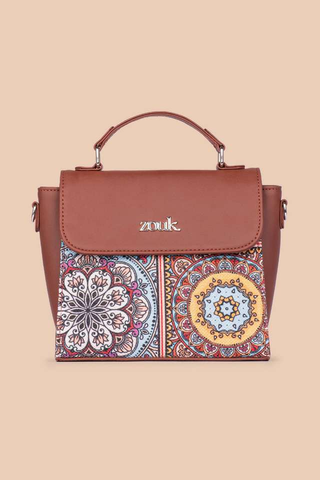 Multicolor-Mandala-Print-Statement-Sling-Bag