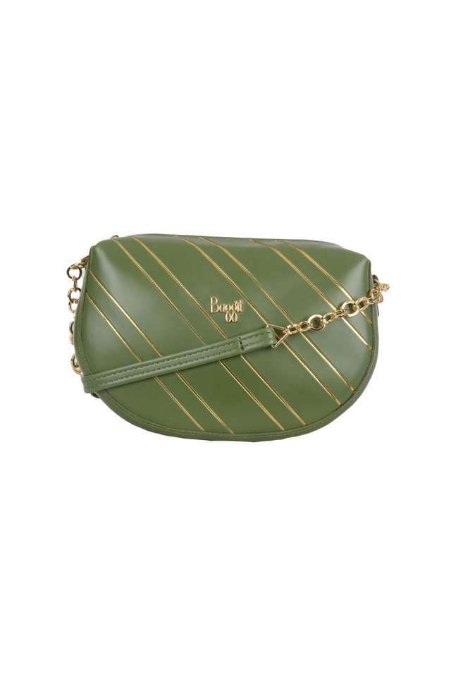 PVC-Zipper-Closure-Women-s-Saddle-Bag