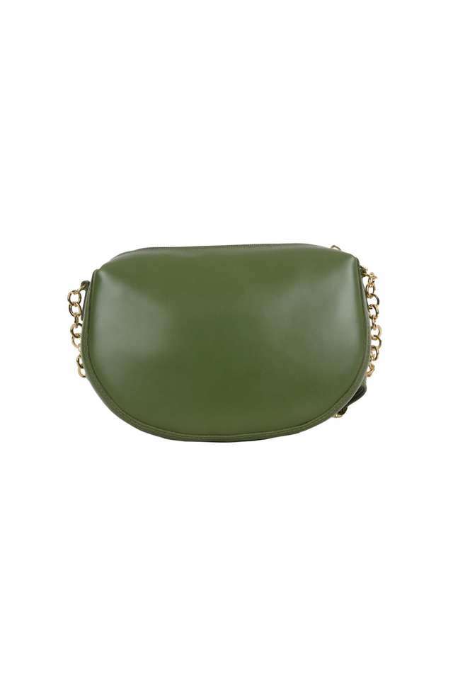 PVC-Zipper-Closure-Women-s-Saddle-Bag