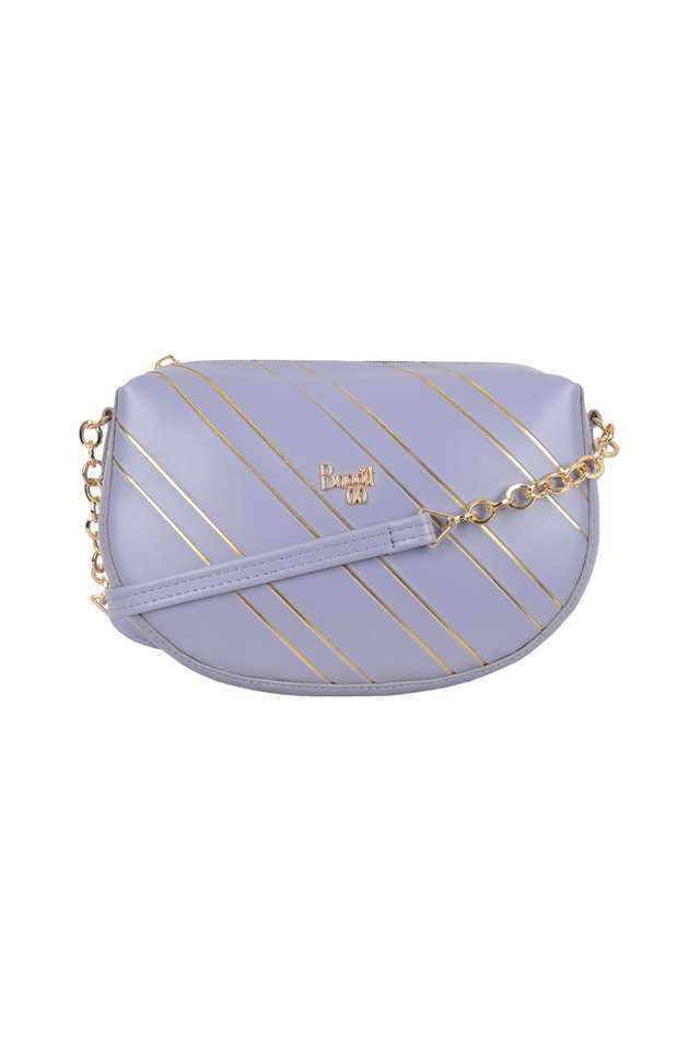 PVC-Zipper-Closure-Women-s-Saddle-Bag