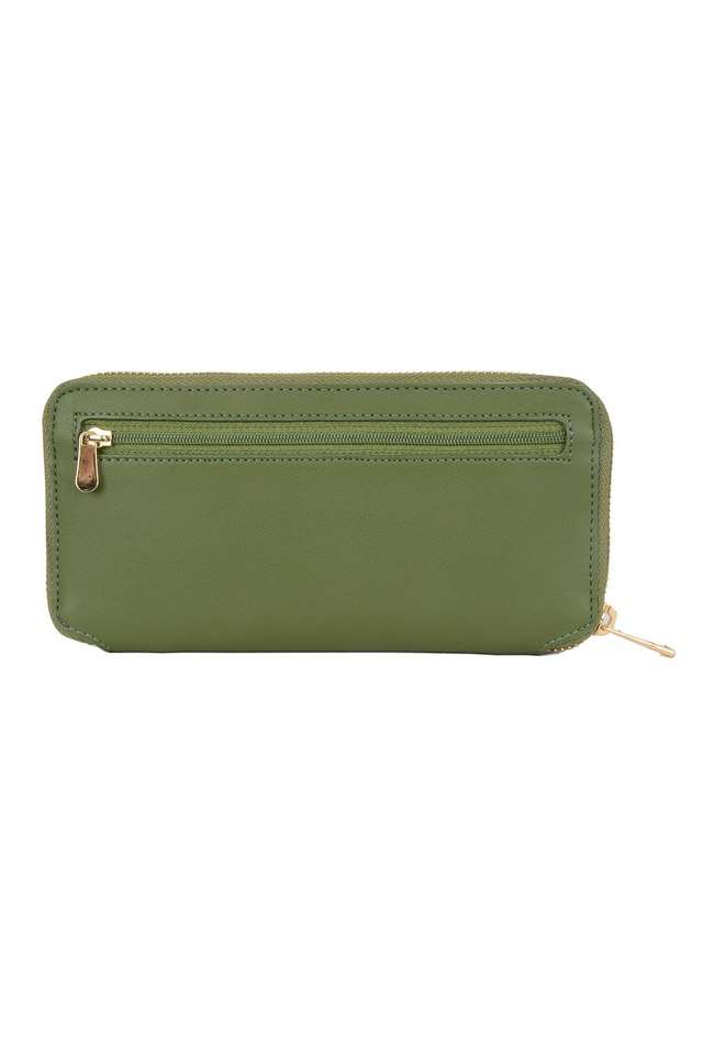 PVC-Women-Formal-Zip-Around-Wallet