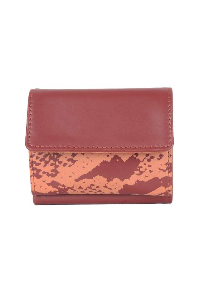 PVC-Women-Formal-Zip-Around-Tri-Fold-Wallet