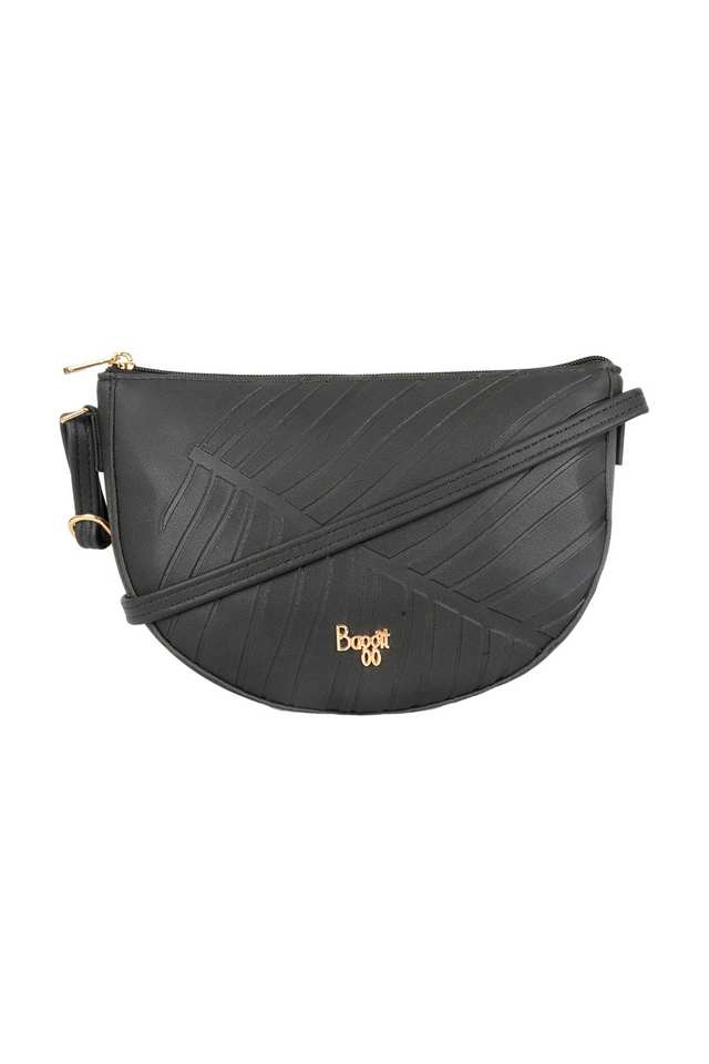 PVC-Zipper-Closure-Women-s-Saddle-Bag