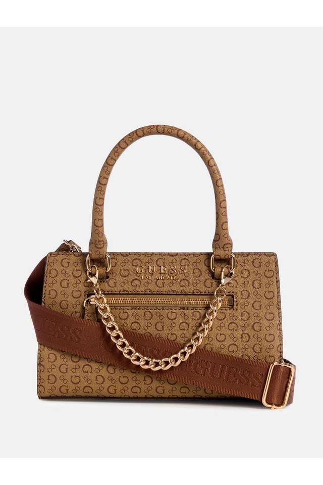 Saffron-PU-Zipper-Closure-Women-s-Satchel