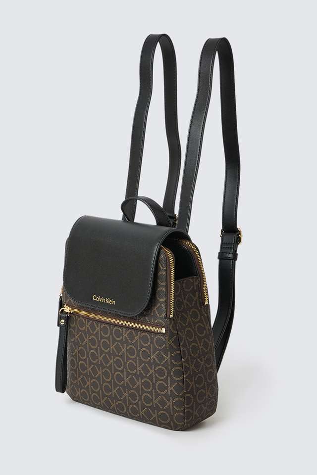 Buy CALVIN KLEIN Multi PVC Zipper Closure Women's Backpack