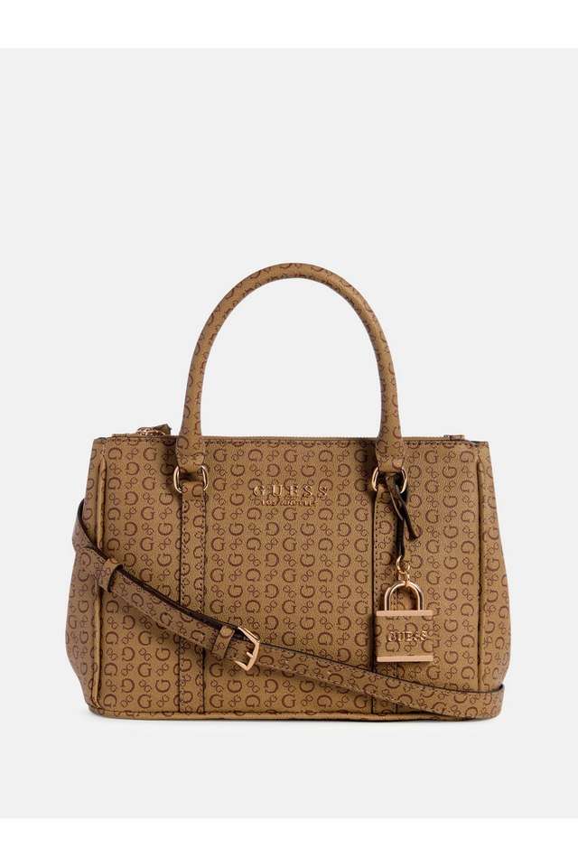 Saffron-PU-Zipper-Closure-Women-s-Satchel