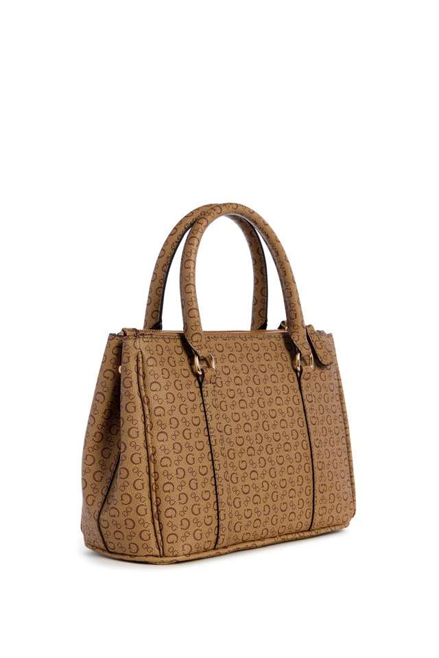 Saffron-PU-Zipper-Closure-Women-s-Satchel