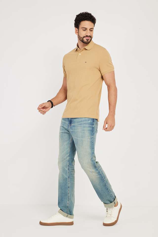 Solid-Cotton-Polo-Men-s-T-Shirt