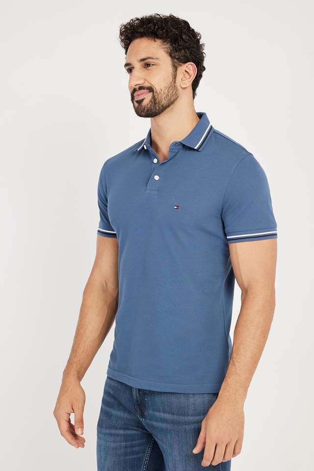 Solid-Cotton-Polo-Men-s-T-Shirt