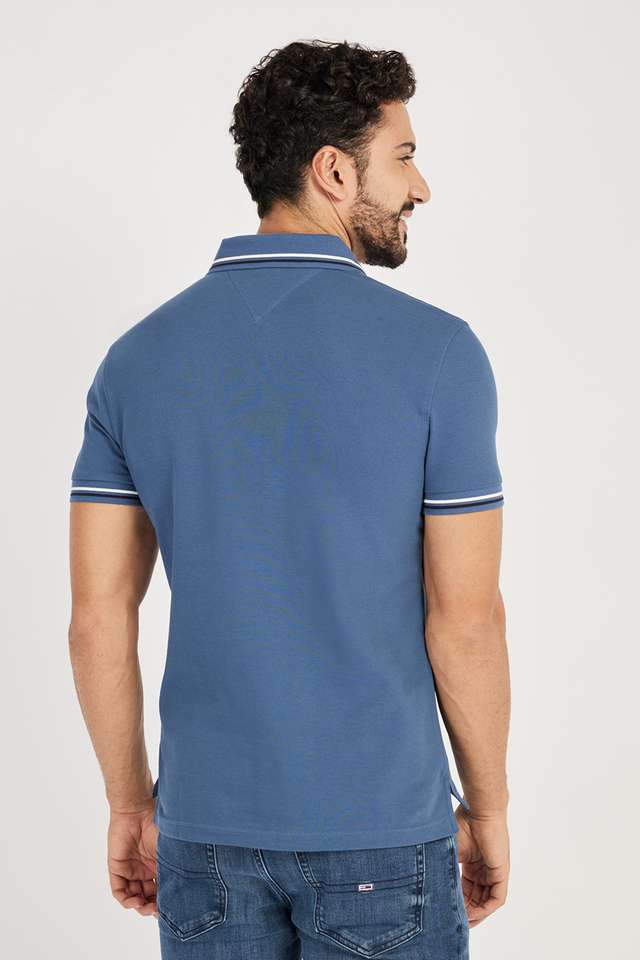 Solid-Cotton-Polo-Men-s-T-Shirt