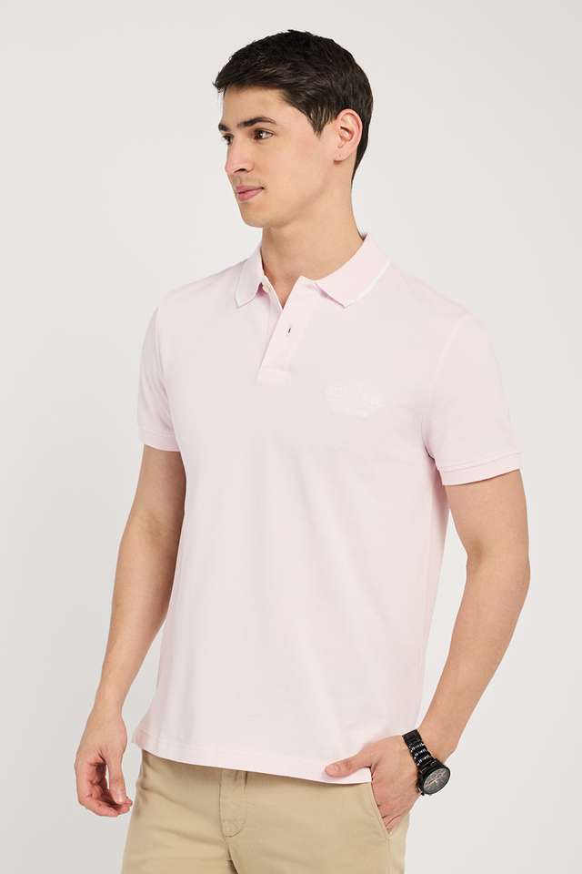 Solid-Cotton-Polo-Men-s-T-Shirt