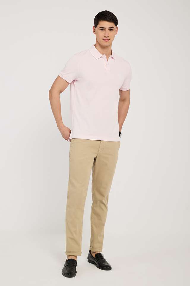 Solid-Cotton-Polo-Men-s-T-Shirt